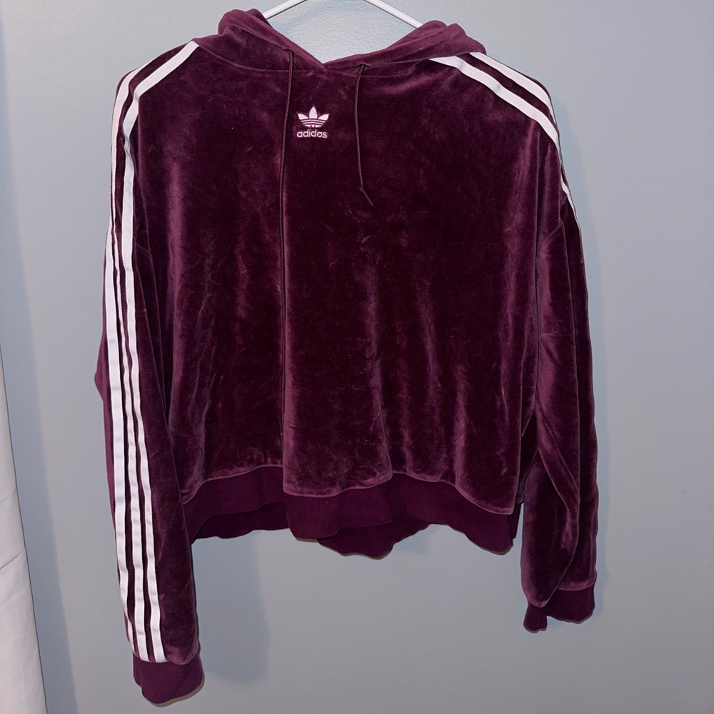 Adidas Women’s Suede Hoodie Large